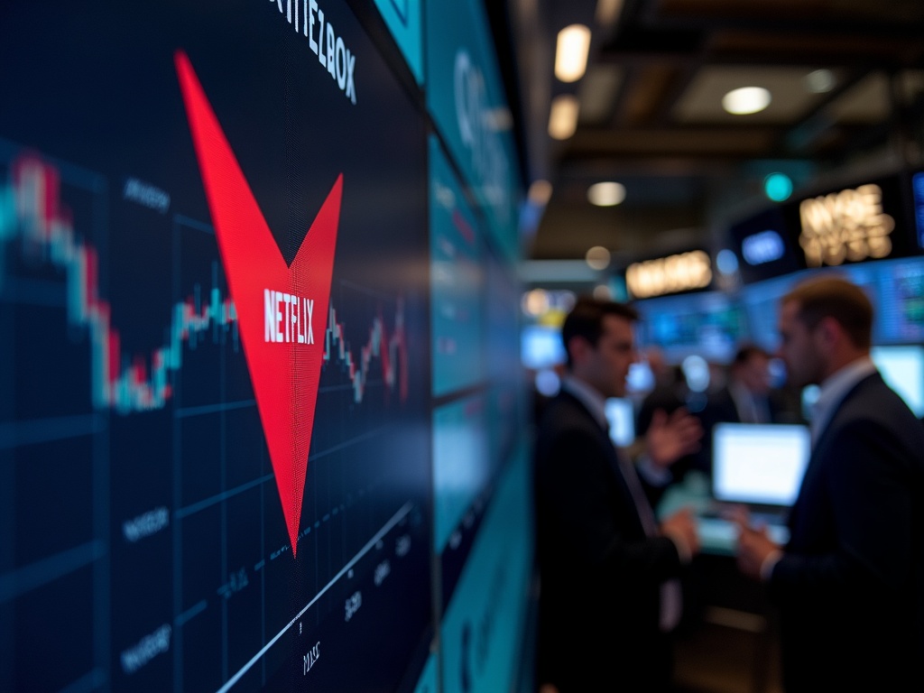 Netflix shares dip 2.4% after Musk's call to cancel subscriptions over content controversy. Despite temporary volatility, stock remains 30% up year-to-date with strong revenue growth.