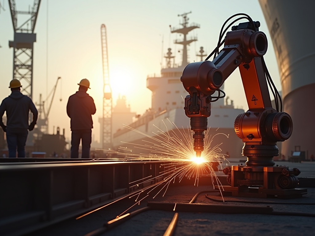 HII and GrayMatter Robotics partner to integrate AI robotics in shipbuilding, automating labor-intensive tasks and revolutionizing US ship production efficiency and capacity.
